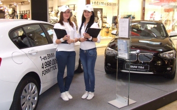 BMW modellek az Árkádban