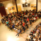 Oravecz Nóra előadása a győri Zsinagógában