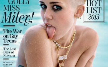 Miley Cyrusnak mindig van tovább a botránkoztatásban 