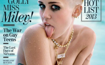 Miley Cyrusnak mindig van tovább a botránkoztatásban 