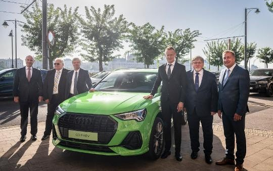 Másfél milliárd forintos beruházást jelentettek be az AUDI-nál