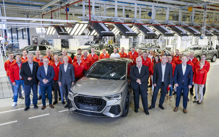 Elkészült a kétmilliomodik győri Audi
