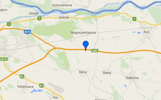 Négy autó ütközött az M1-es autópályán