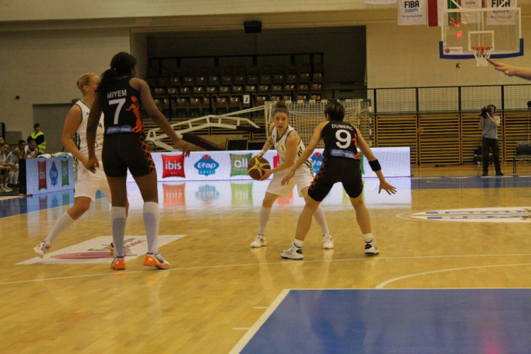 2013.01.31 Hat-Agro Uni Győr- Bourges Basket Euroliga női kosárlabda Fotók:árpika