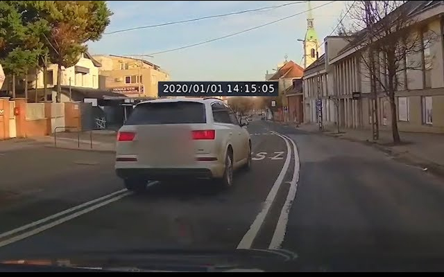 Megkerült az év első pofátlan autósa