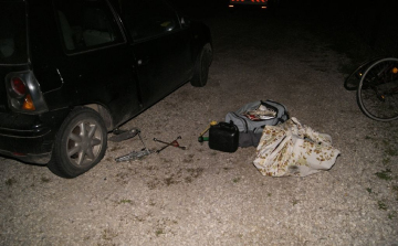 Gépkocsifeltörő rendőrkézen