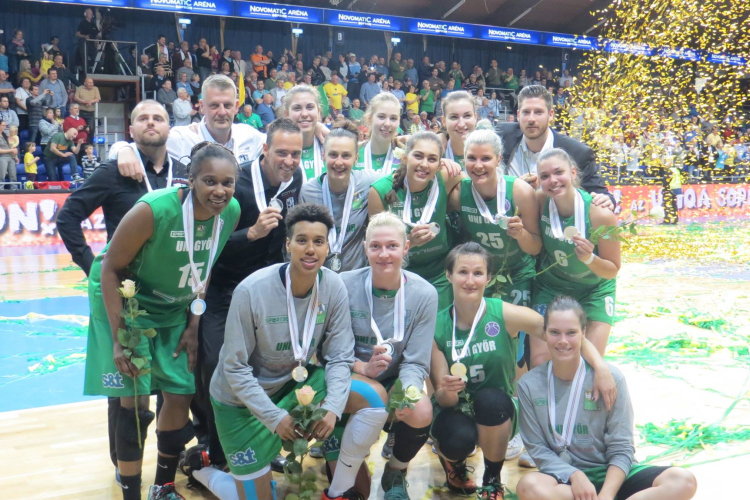 Az NB I-ben ismét a dobogó a cél a Győr női kosárlabdacsapatánál