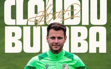 ETO FC: 2027-ig marad zöld-fehérben Claudiu Bumba