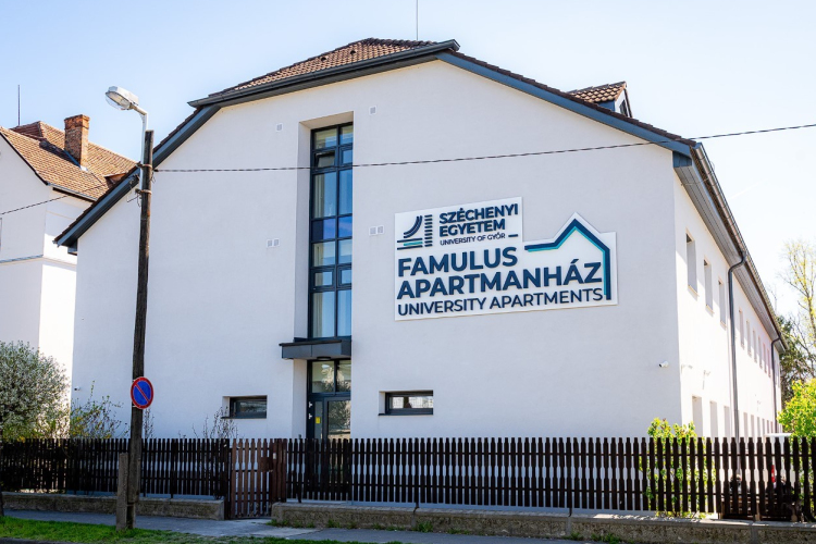 Minőségi szállást is nyújt már a Széchenyi-egyetem