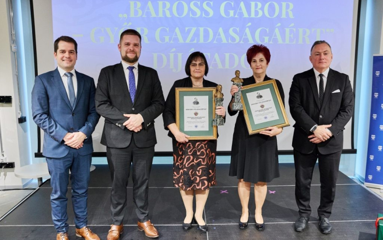 Iskolák kapták a Baross Gábor – Győr Gazdaságáért díjat
