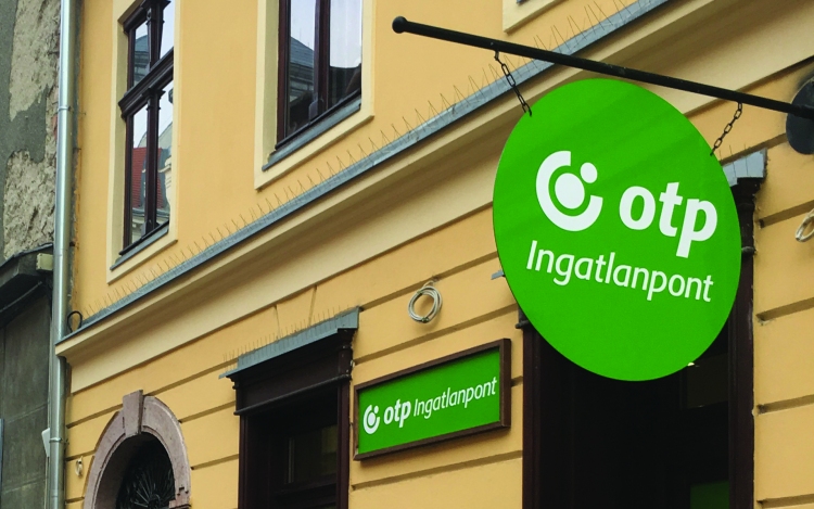 Újabb OTP Ingatlanpont iroda nyílt Győr belvárosában