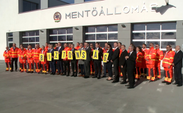 Az ország legmodernebb mentőállomását adták át Győrben