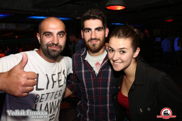 2014.09.19.Péntek - Vodkák Éjszakája
