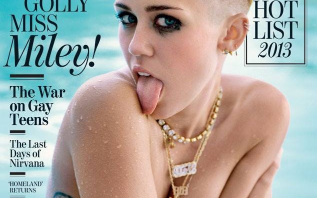 Miley Cyrusnak mindig van tovább a botránkoztatásban 