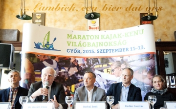 Kajak-kenu maratoni világbajnokságnak ad otthont Győr