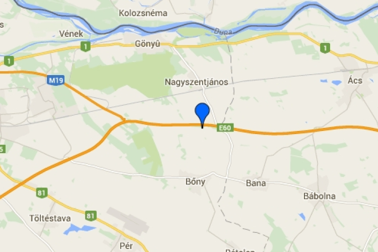 Négy autó ütközött az M1-es autópályán