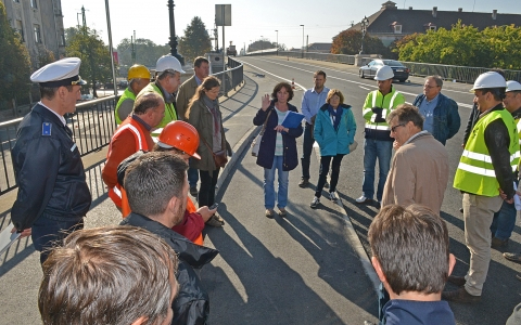 Újra járható a Baross híd - Visszaállt a forgalmi rend 