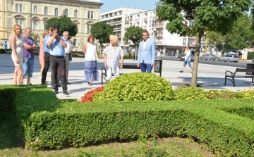 Európai Virágos Városok és Falvak Versenye - A virágos Győrt zsűrizték