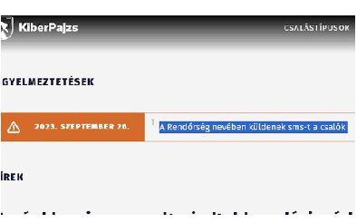 Kiberpajzs az online csalók ellen