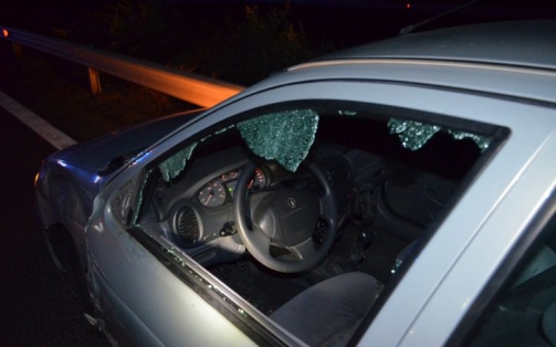 Az M1-es autópályán haladt a forgalommal szemben