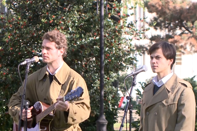 1956 október 23-ra emlékeztek Győrben is