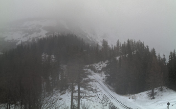 Sógoréknál már betemette a hó a hegytetőt