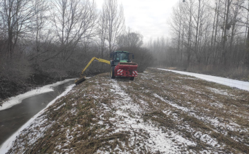 Fenntartási munkák télen is