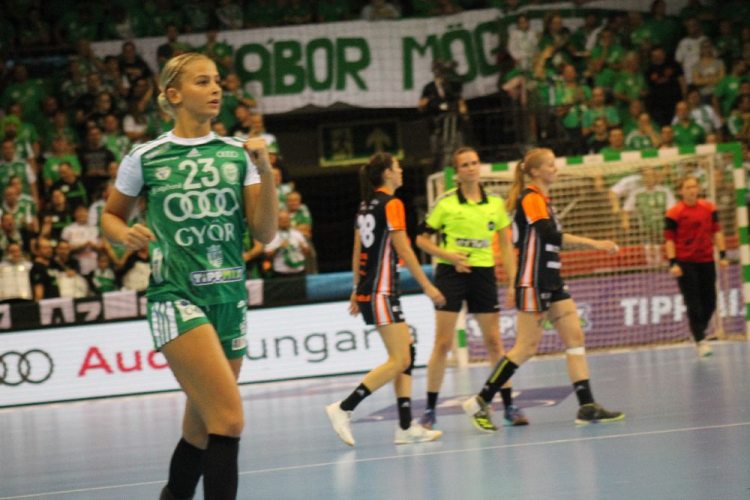 2019.11.17.Győri Audi ETO KC-DHK Banik Most Bajnokok Ligája mérkőzés 