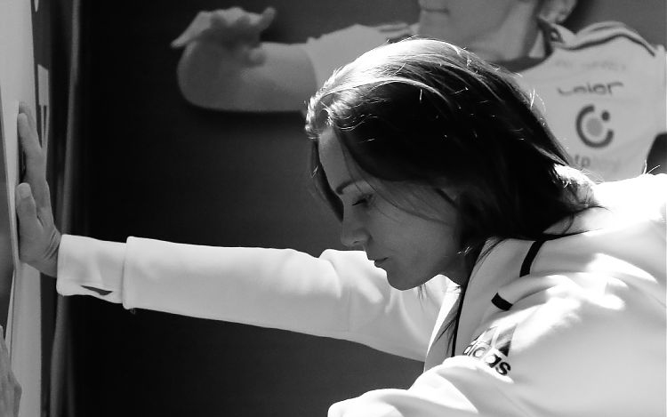 A Győri Audi ETO KC játékosai is kipróbálhatták az adidas új kollekcióját