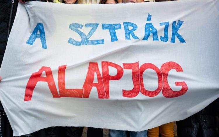 Pedagógusok Szakszervezete: a kormány állítsa vissza a sztrájkjogot!