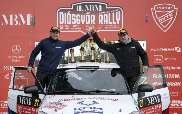 Kronome Ákos: Egy teljesen gondmentes versenyt zártunk, és a dobogó is megvolt.