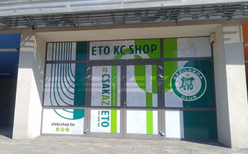 Új helyen a Győri Audi ETO hivatalos boltja
