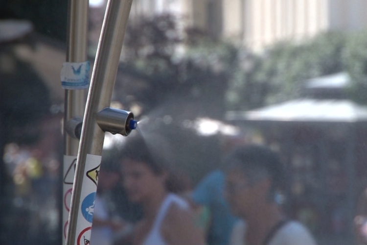 Párakapuk hűsítik a győrieket