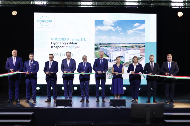 Elkészült az „Arrabona” projekt: átadta új gyógyszerlogisztikai központját Győrben a PHOENIX Pharma