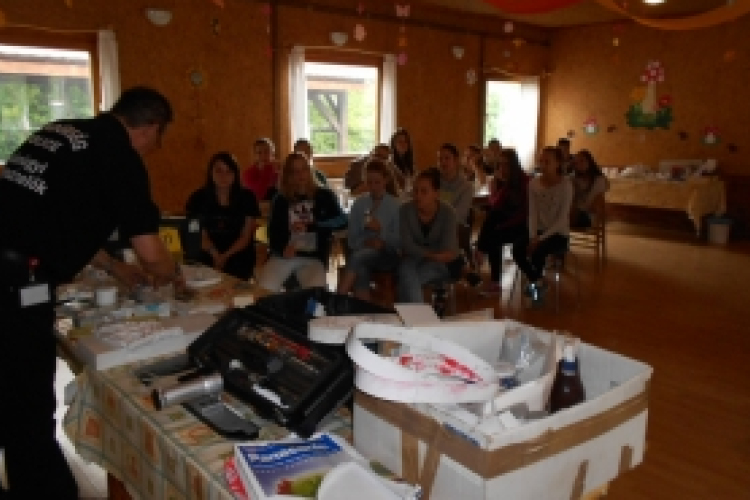 Bűnmegelőzési ifjúsági tábor Győrújbaráton