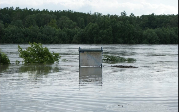 Komáromnál is rekordot döntött a Duna vízállása