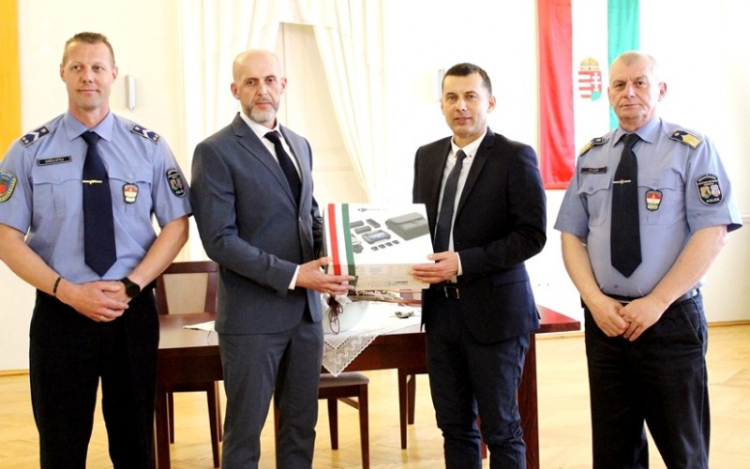 Drónt kaptak a kisbéri rendőrök