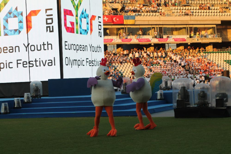 2017.07.23. EYOF megnyitó ünnepség Fotók:árpika 