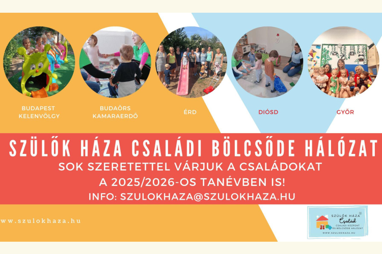 Bővíti Segítő Kör elnevezésű programját a Szülők Háza Közhasznú Alapítvány