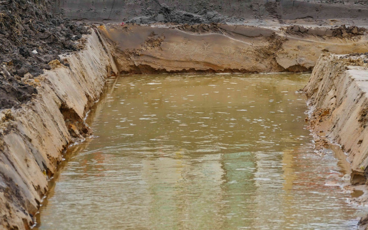 Nem csak az árvíz, a belvíz is gond a Kisalföldön