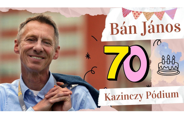 Bán János színművész visszatér volt iskolájába, a Kazinczyba