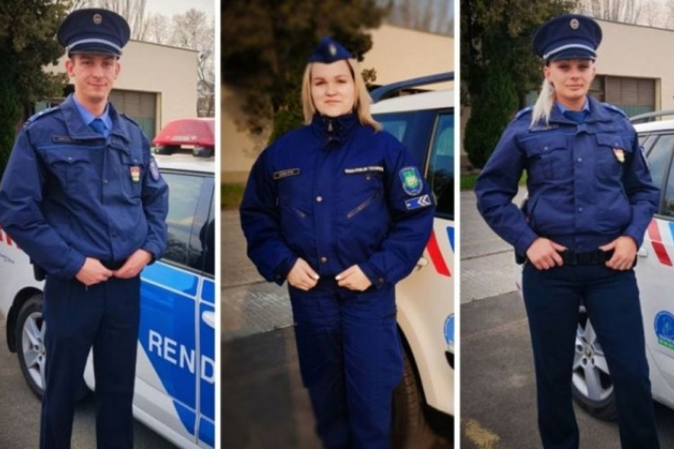 Életet mentettek a győri rendőrök