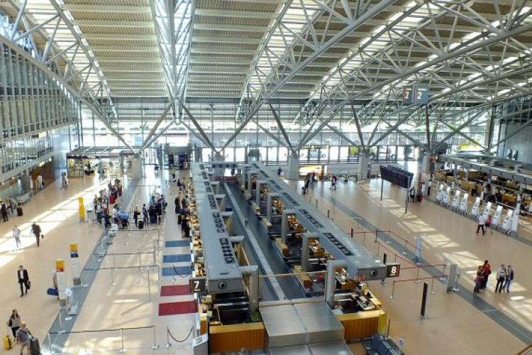 Sztrájk a hamburgi repülőtéren 