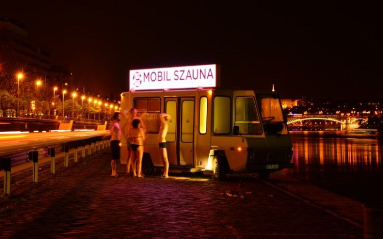 Szaunázhatsz a budapesti Duna-parton