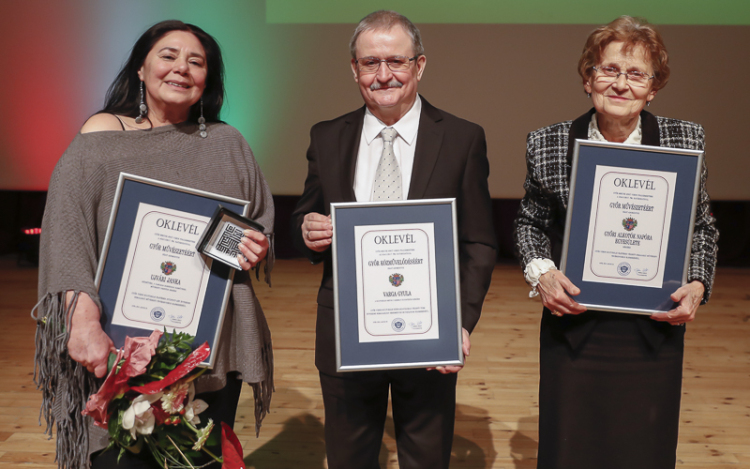 Átadták a Győr Közművelődéséért, valamint a Győr Művészetéért díjakat