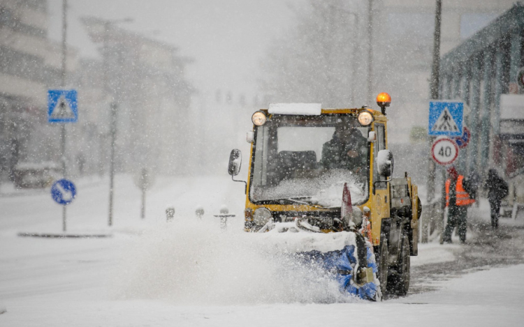 Érkezik a -20 fok, havazással