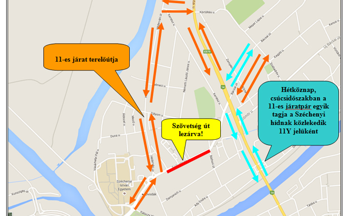 FEBRUÁR 25-ÉN ZÁRJÁK A SZÖVETSÉG UTCÁT