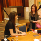 Oravecz Nóra előadása a győri Zsinagógában