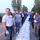 Olvasónk képei az árvízi védekezésről