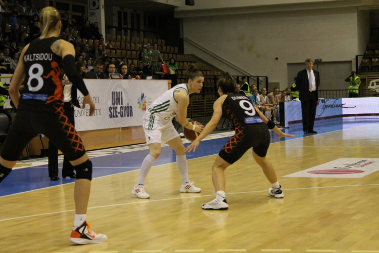 2013.01.31 Hat-Agro Uni Győr- Bourges Basket Euroliga női kosárlabda Fotók:árpika